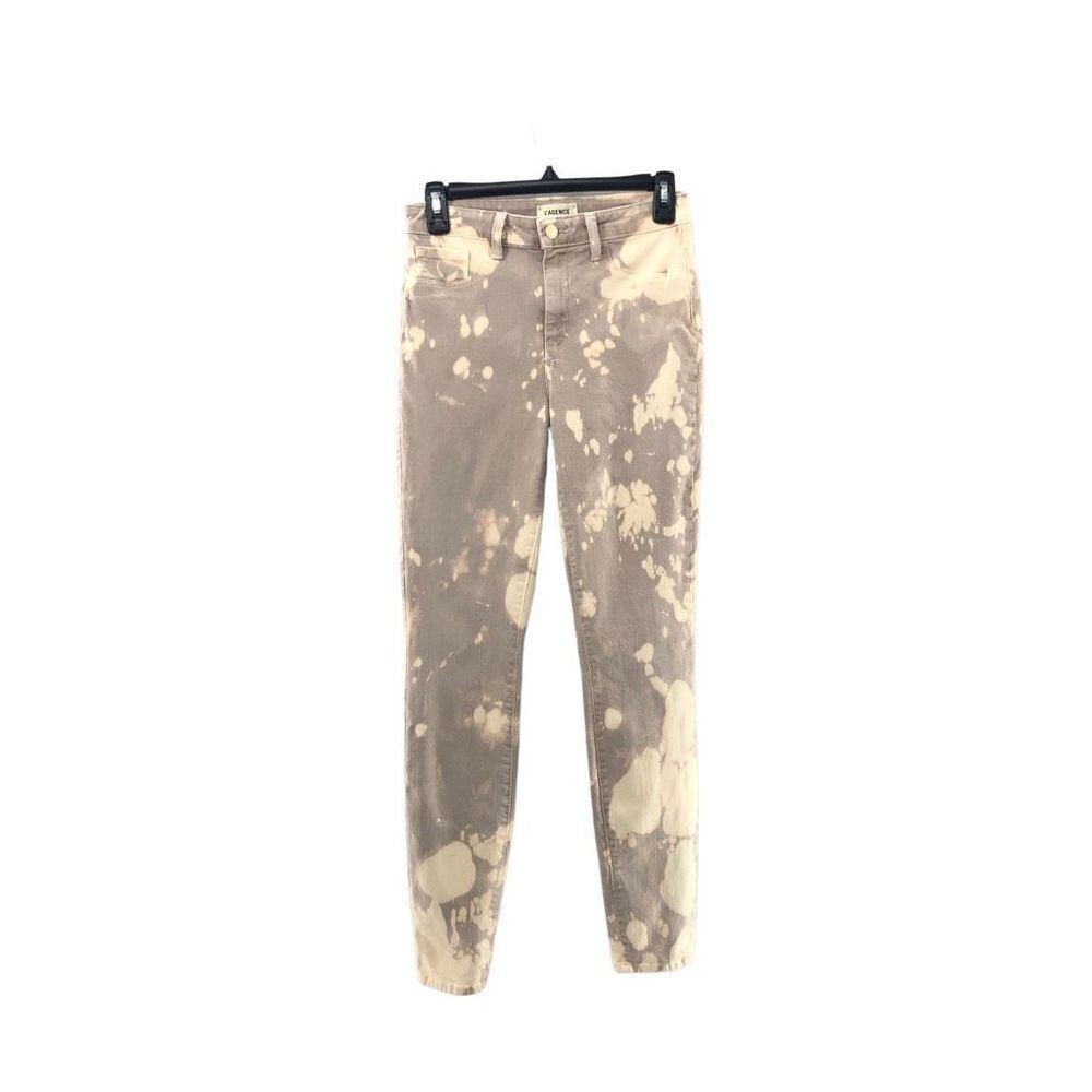 ‎L'AGENCE Marguerite High Rise Skinny in Biscuit